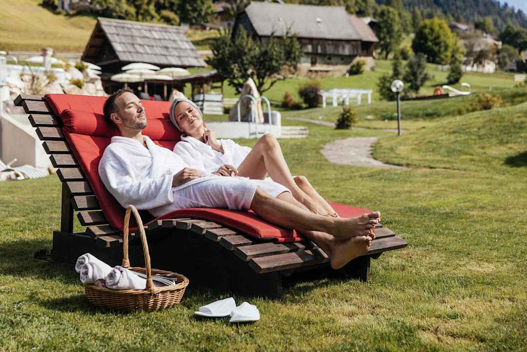 Gartenanlage Thermenwelt Hotel Pulverer