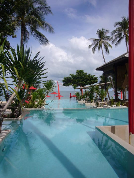 Blick Richtung Meer Anantara Rasananda Koh Phangan -  Villas
