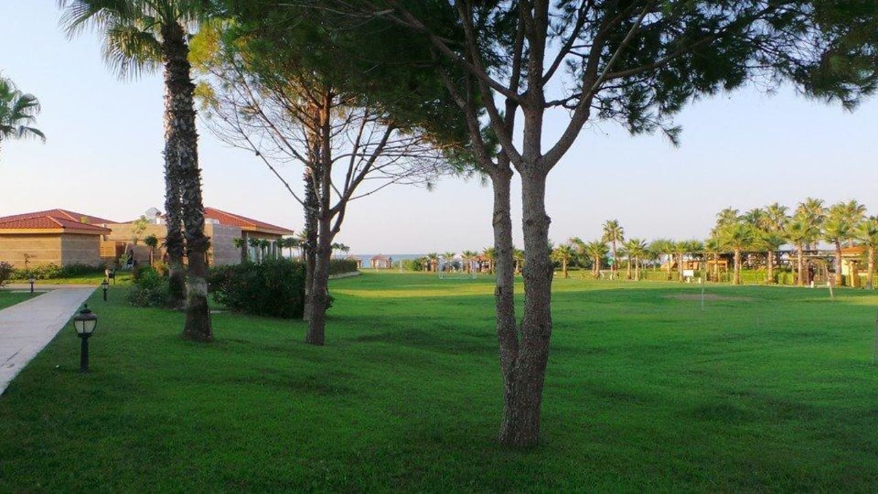Blickrichtung Strand Bellis Deluxe Hotel