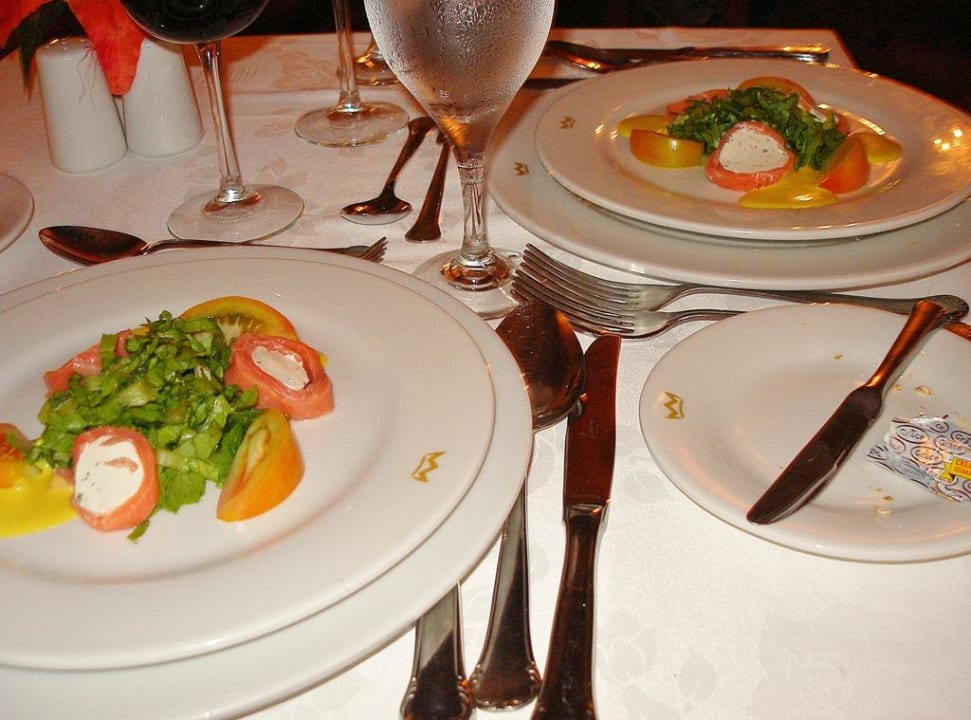 Vorspeise bei Sir Richard Hotel Riu Ocho Rios