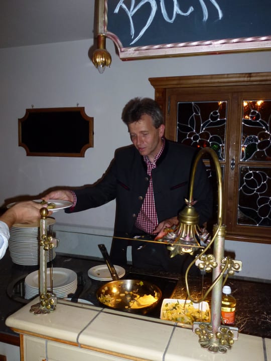 Herr Barbist war immer präsent Hotel Tyrol am Haldensee