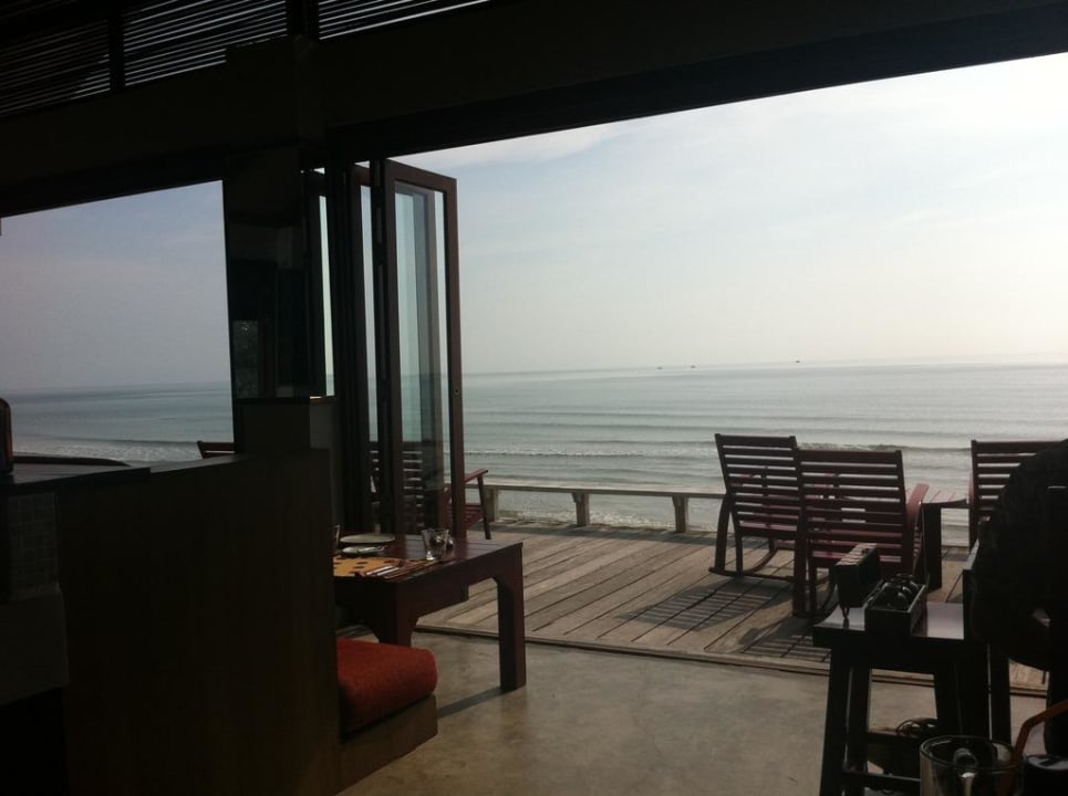 Frühstück am Meer Hotel Let's Sea Hua Hin Al Fresco Resort