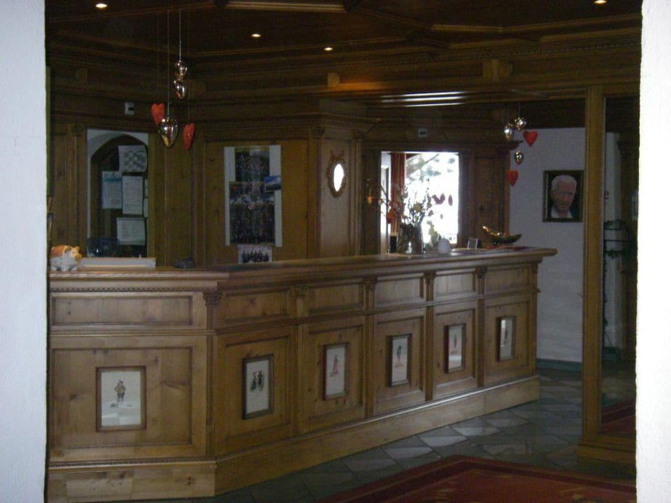 Rezeption Verwöhnhotel Wildspitze