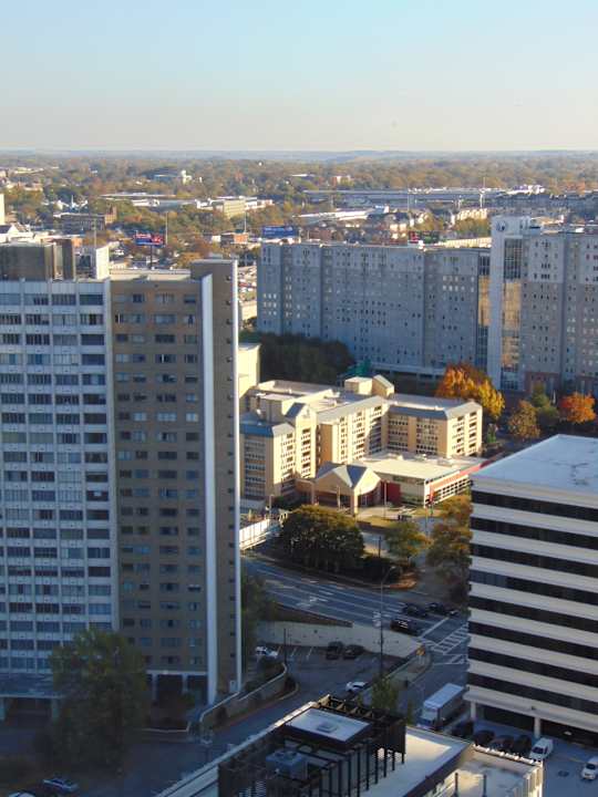 Ausblick Hotel Hilton Atlanta
