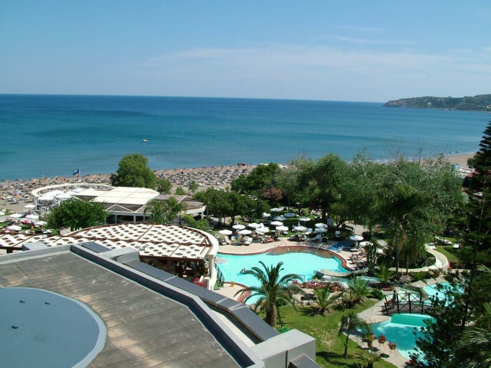 Balkon Meerblick Hotel Calypso Beach