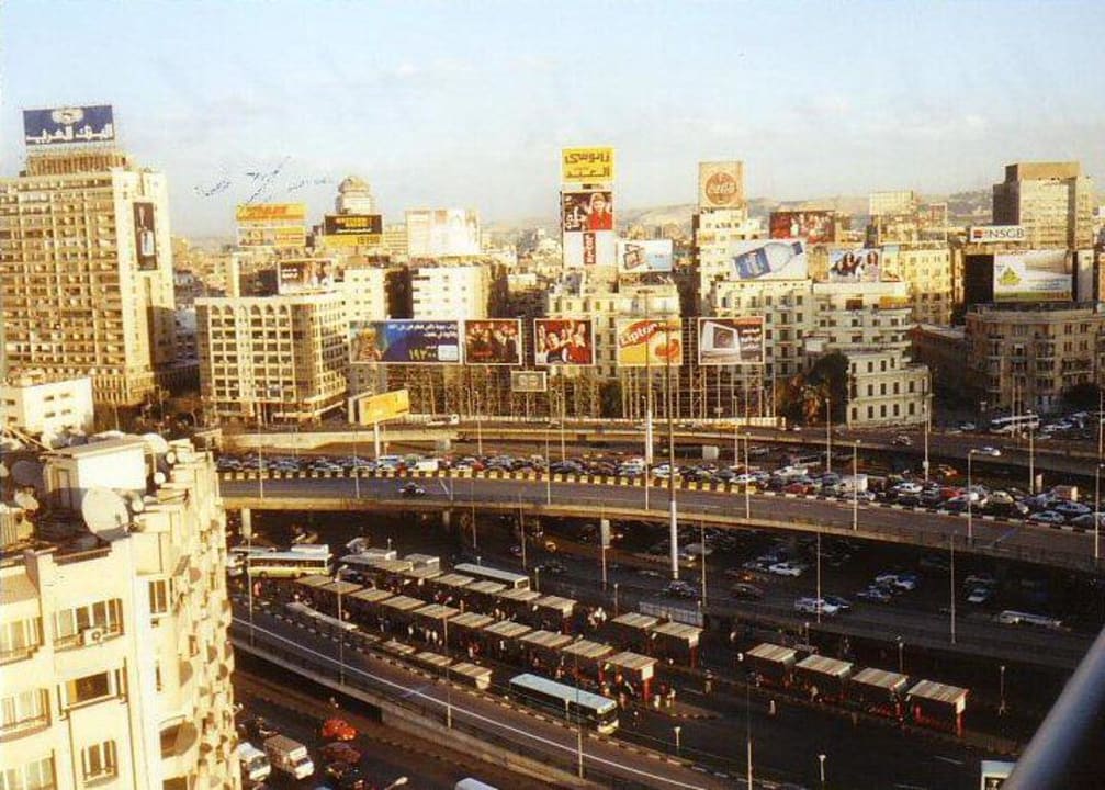 Blick vom 9. Stockwerk (Ostseite) Ramses Hilton