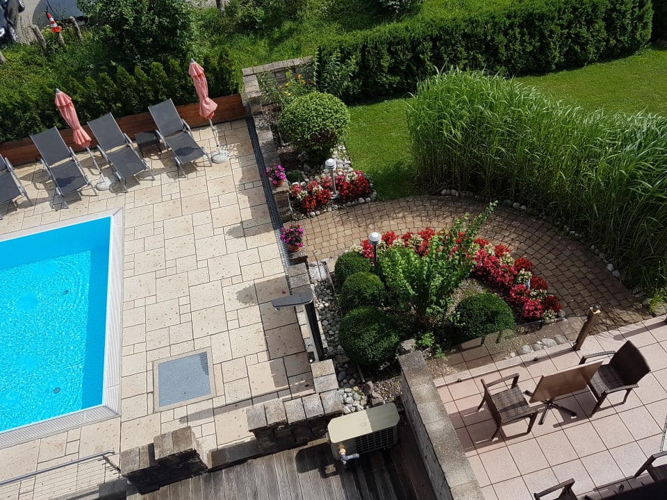 Gartenanlage Gästehaus Weisses Rössl