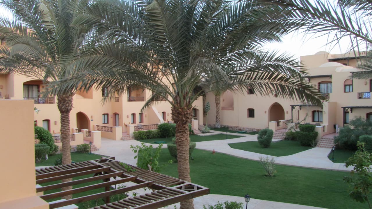 Ausblick von unserem Balkon Steigenberger Coraya Beach - Adults only