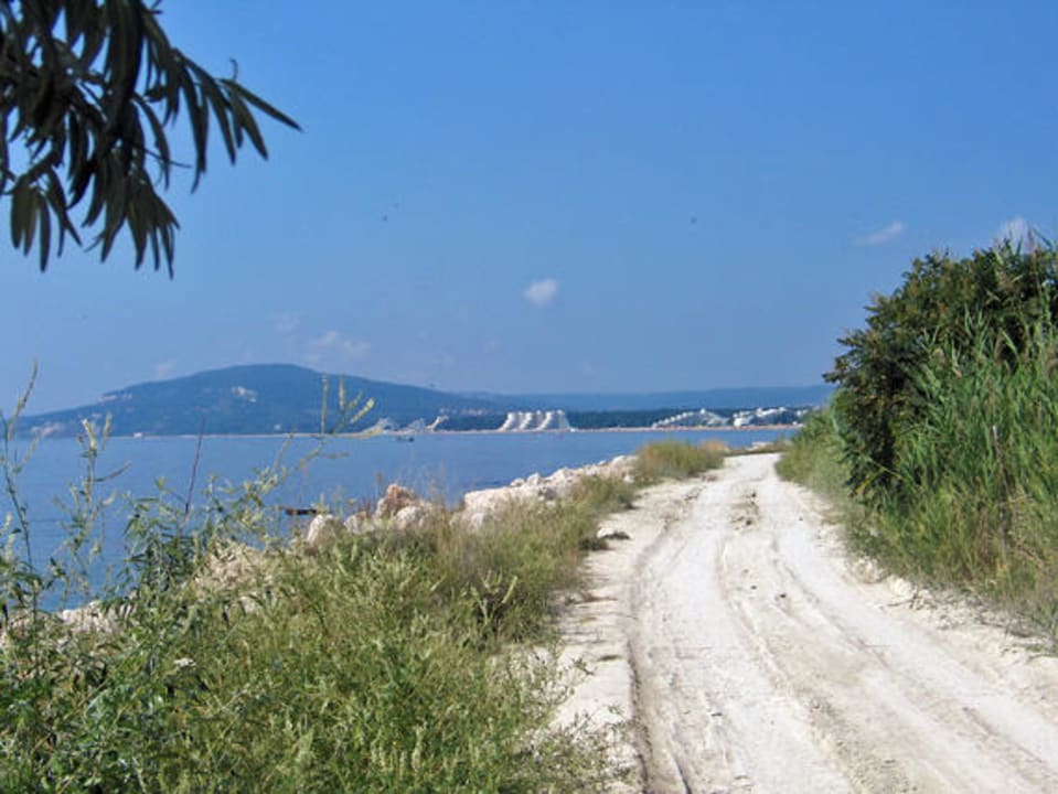 Blick auf die Hotels Borjana,Nona,Elitsa Hotel Borjana