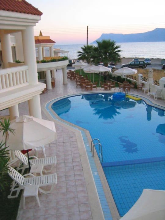 Pool (mit Aussicht) Hotel Stavroula Palace