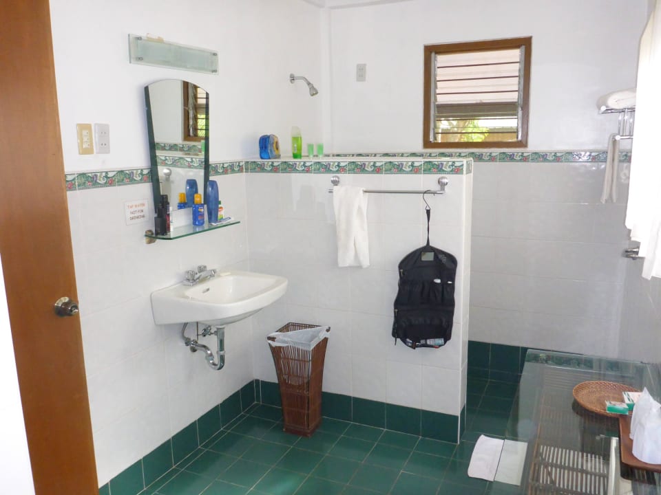 Bad vom WC aus Hotel Busuanga Island Paradise