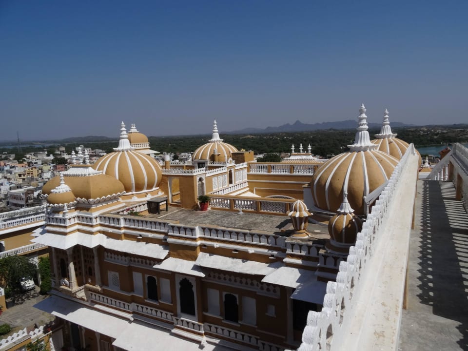 Blick über das Hotel Hotel Deogarh Mahal