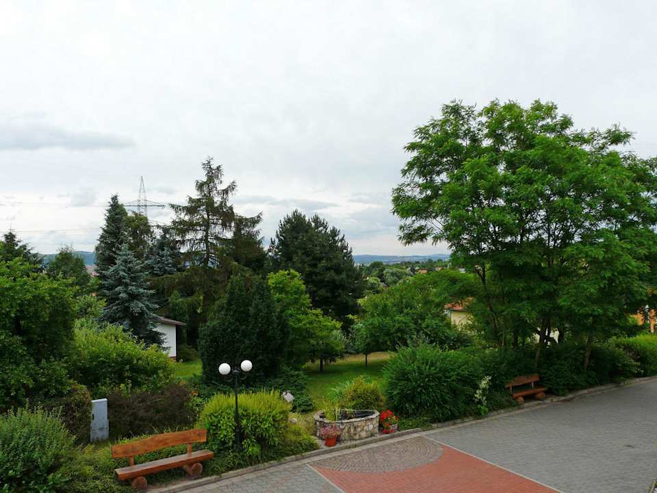 Blick aus unserem Zimmer GreenLine Landhotel Dresden