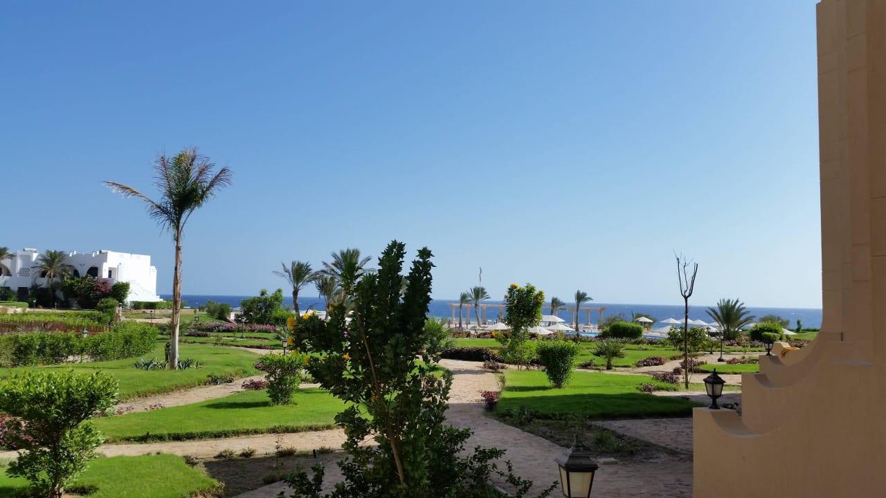 Blick vom Zimmer Three Corners Equinox Beach Resort