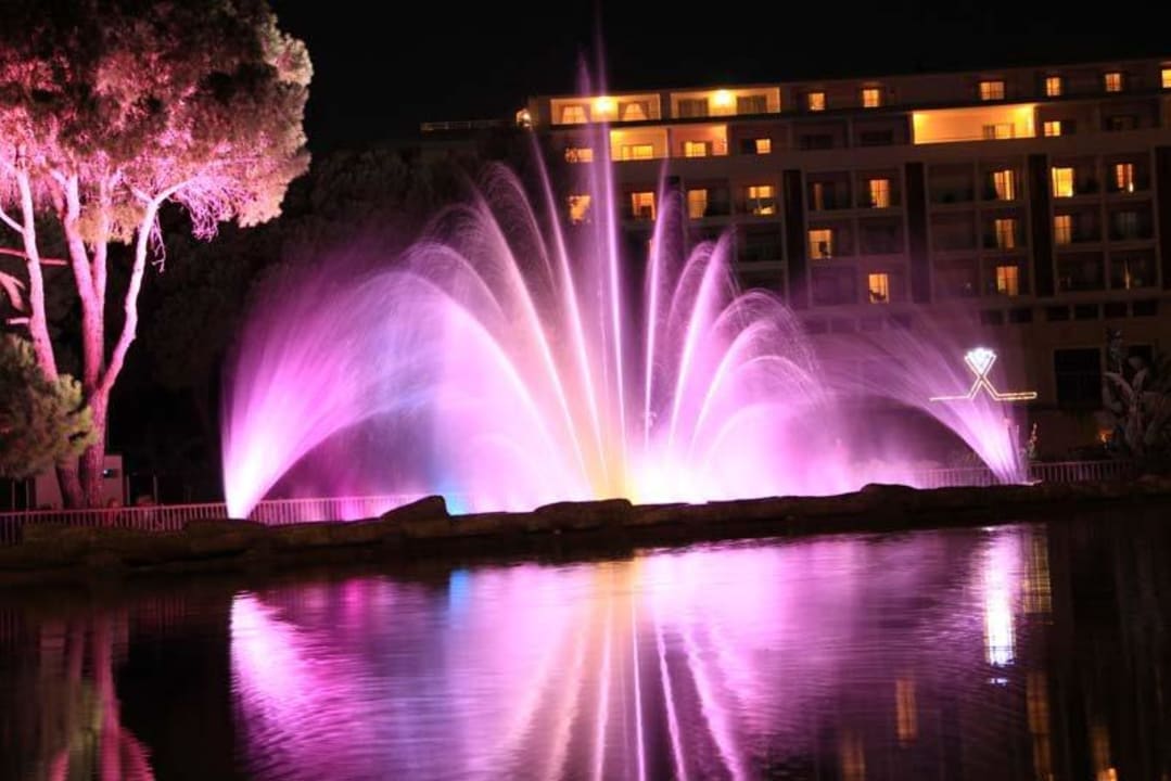 Поющие фонтаны Rixos Premium Belek
