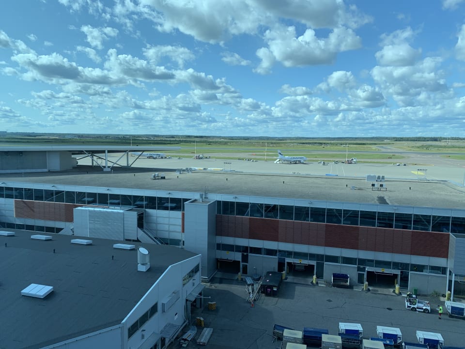 Ausblick Hilton Helsinki Airport