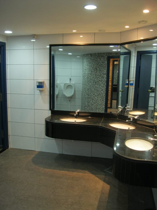 Toilette im Restaurant Diar Lemdina Hotel