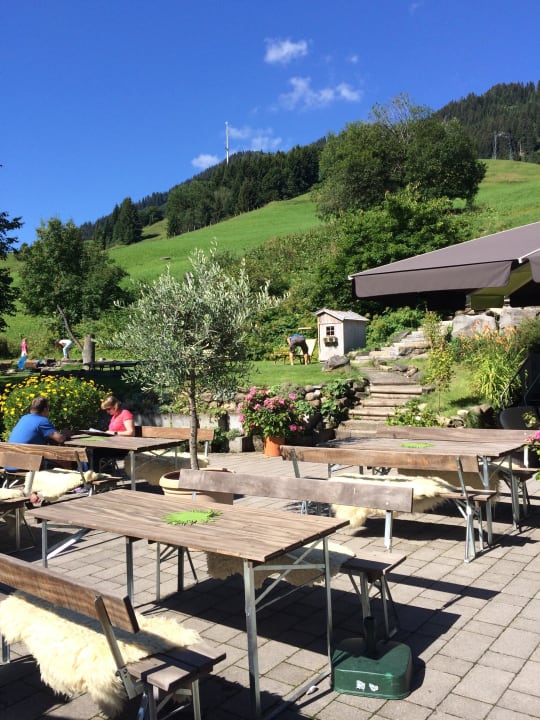 Terrasse Familotel Alphotel