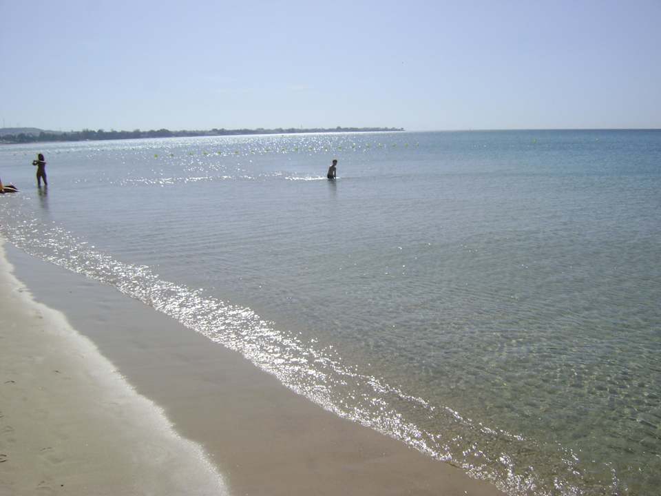 Strand Richtung Hammamet The Orangers Beach Resort and Bungalows
