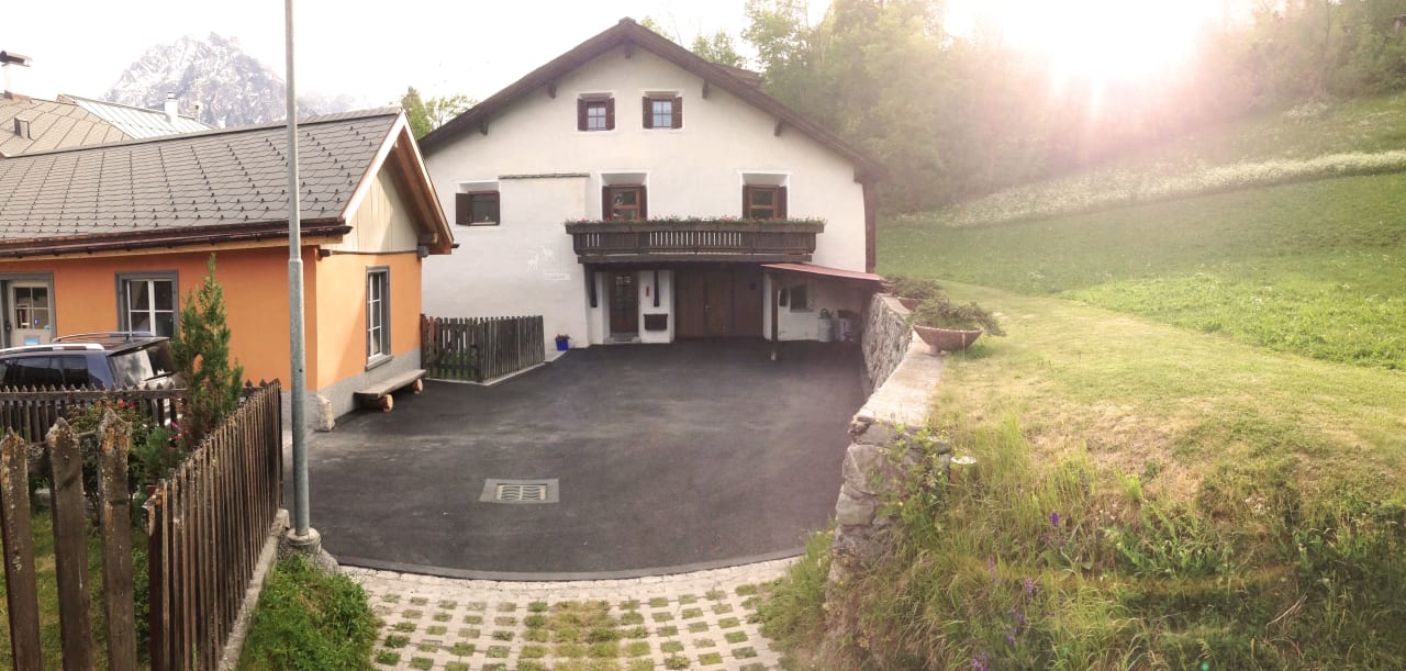 Außenansicht Ferienwohnung Ritzmann Funtanatscha