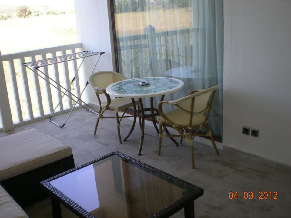 Balkon von der Lounge aus gesehen Hotel Defne Kumul Deluxe