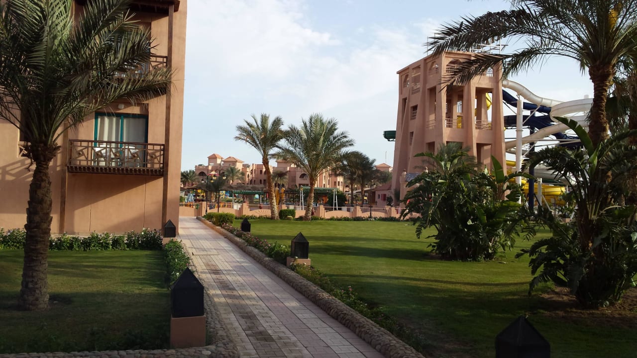 Ausblick Zimmer Pickalbatros Aqua Park Resort - Hurghada