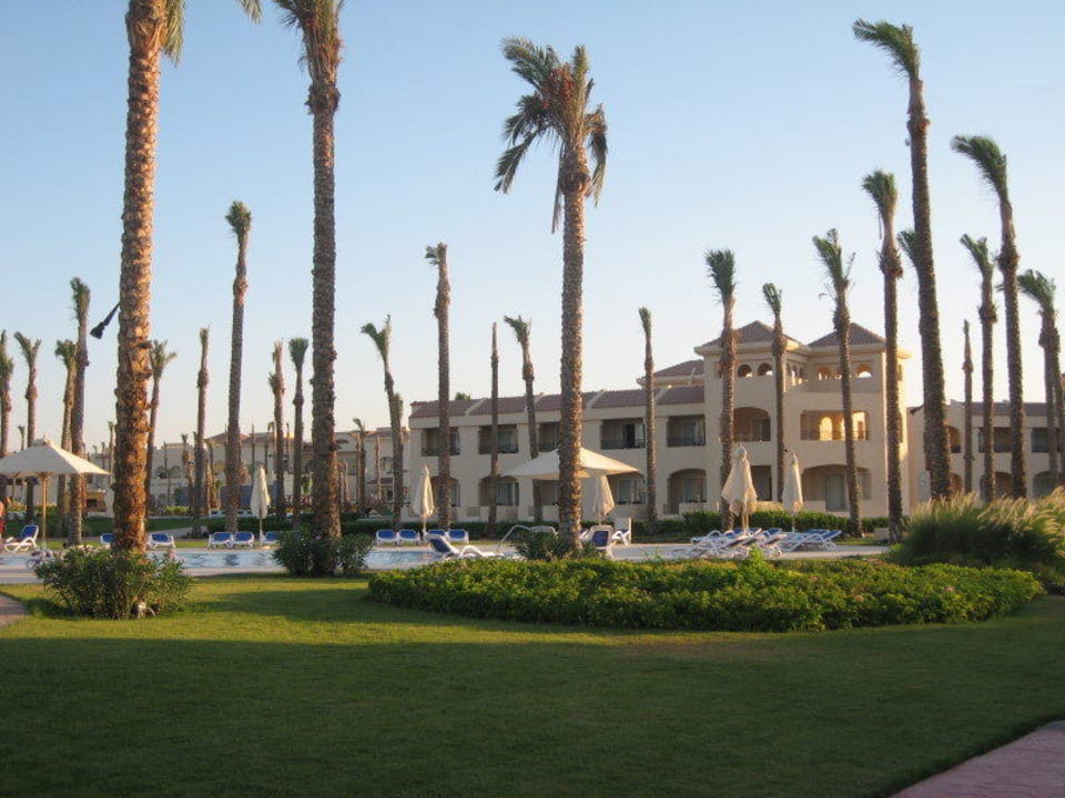 Blick in die Anlage Cleopatra Luxury Resort Makadi Bay