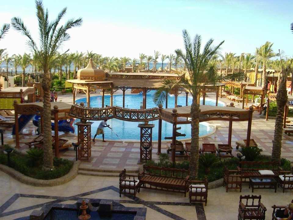 Widok na baseny Riviera Aqua Park Resort