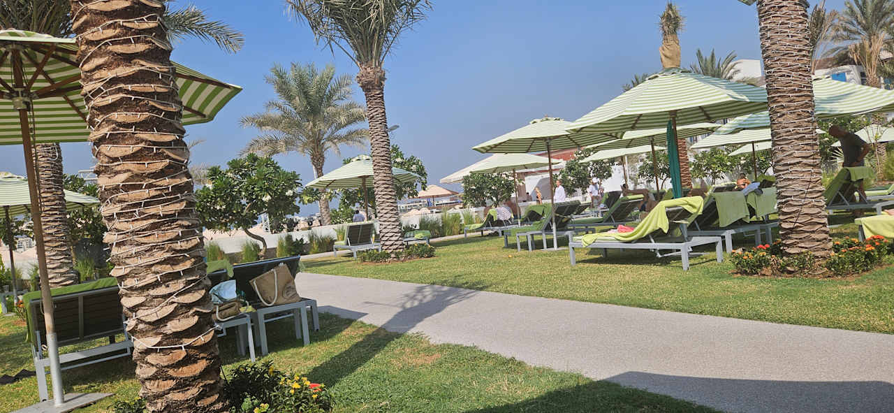 Gartenanlage Hyatt Centric Jumeirah Dubai