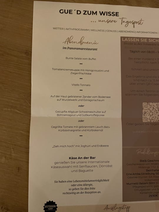 Gastro Panoramahotel Oberjoch