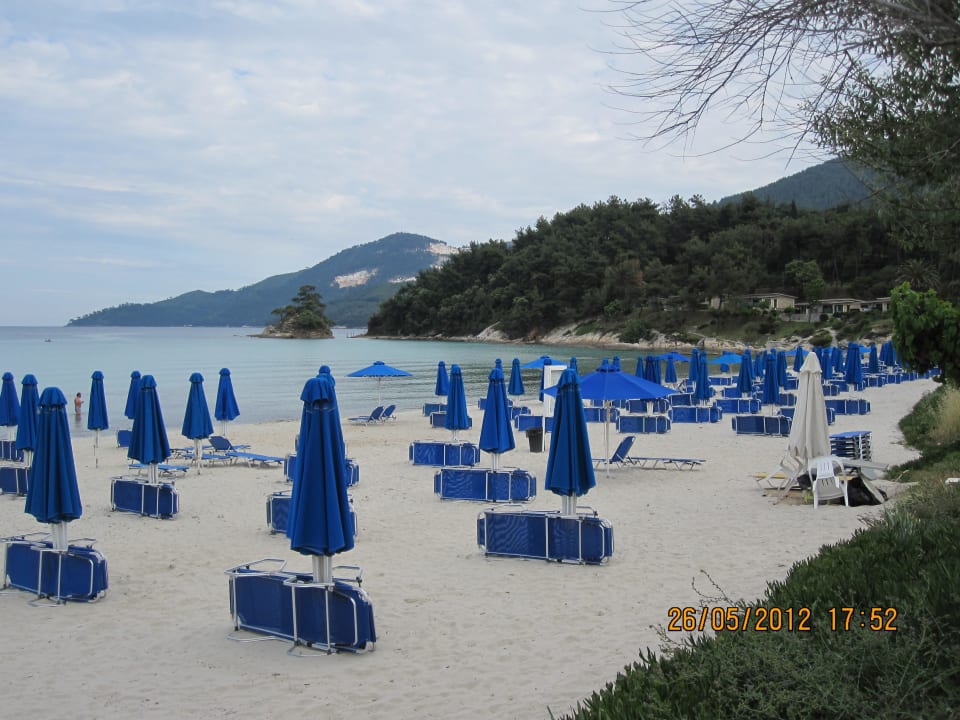 The beach Hotel Makryammos Bungalows