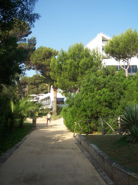 Weg zum Strand Hotel Exagon Park