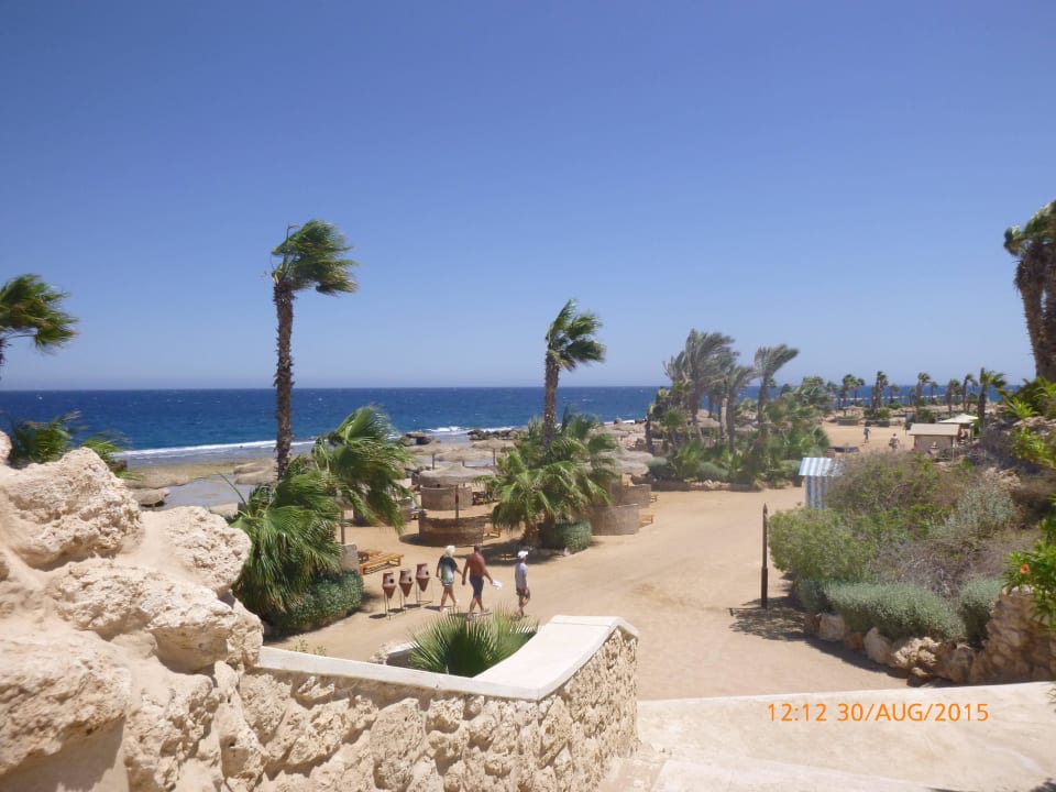 Blick auf den Strand Pickalbatros Citadel Resort