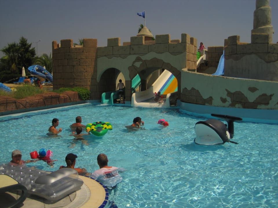 Rutschen im Aquapark Ali Bey Club