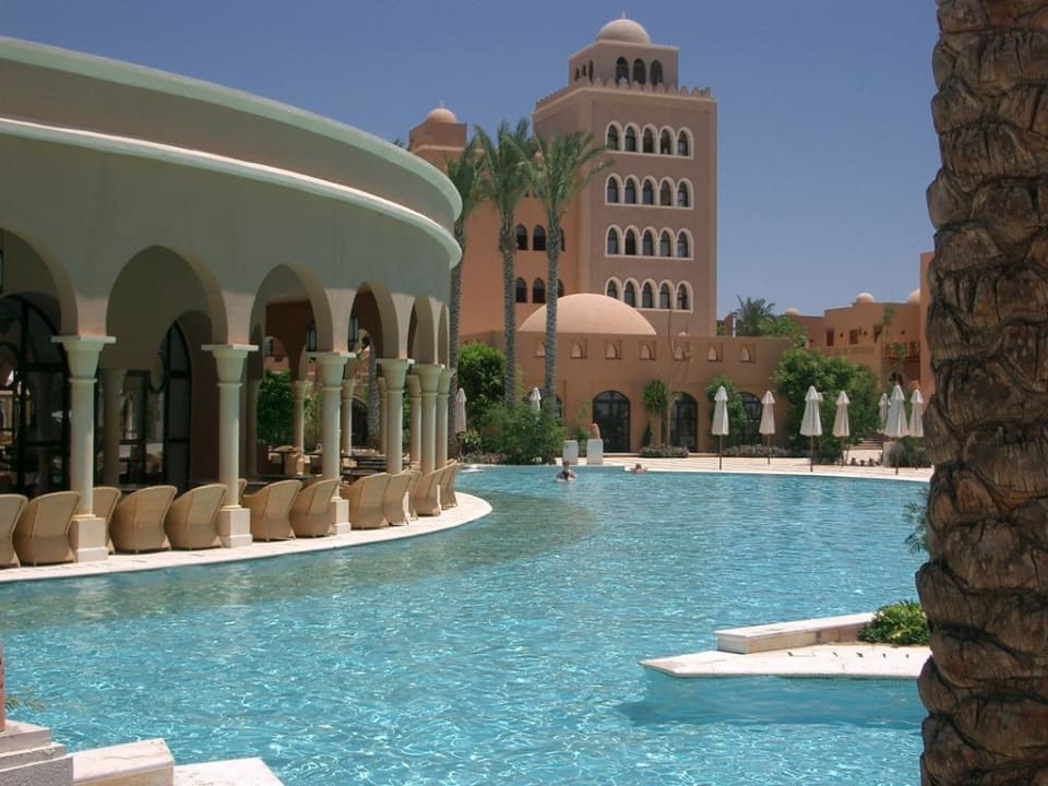 Teil des Pools Makadi Palace