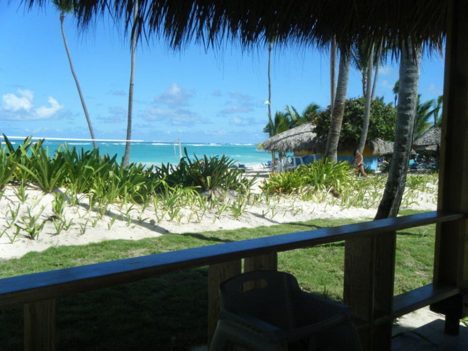 Ausblick beim Mittagessen Grand Palladium Select Bávaro Resort & Spa