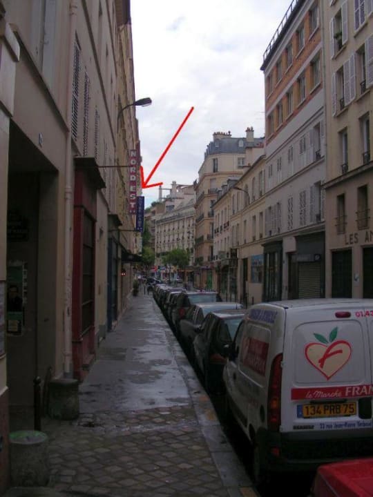 Eingang Hotel du nord et de l'est