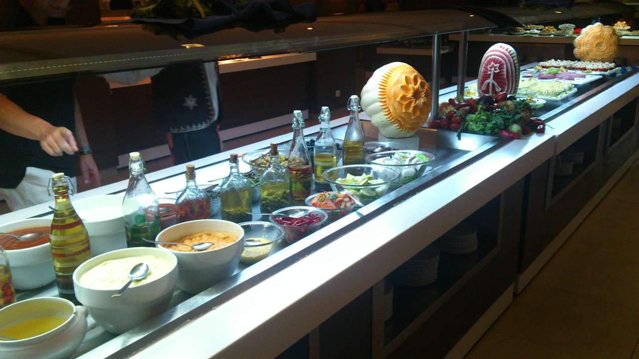 Beilagen zum Salatbuffet Hotel Rosa Beach