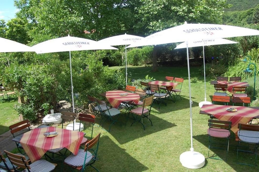 Unser Wein- und Biergarten zum Entspannen Landgasthof Jägerstübchen