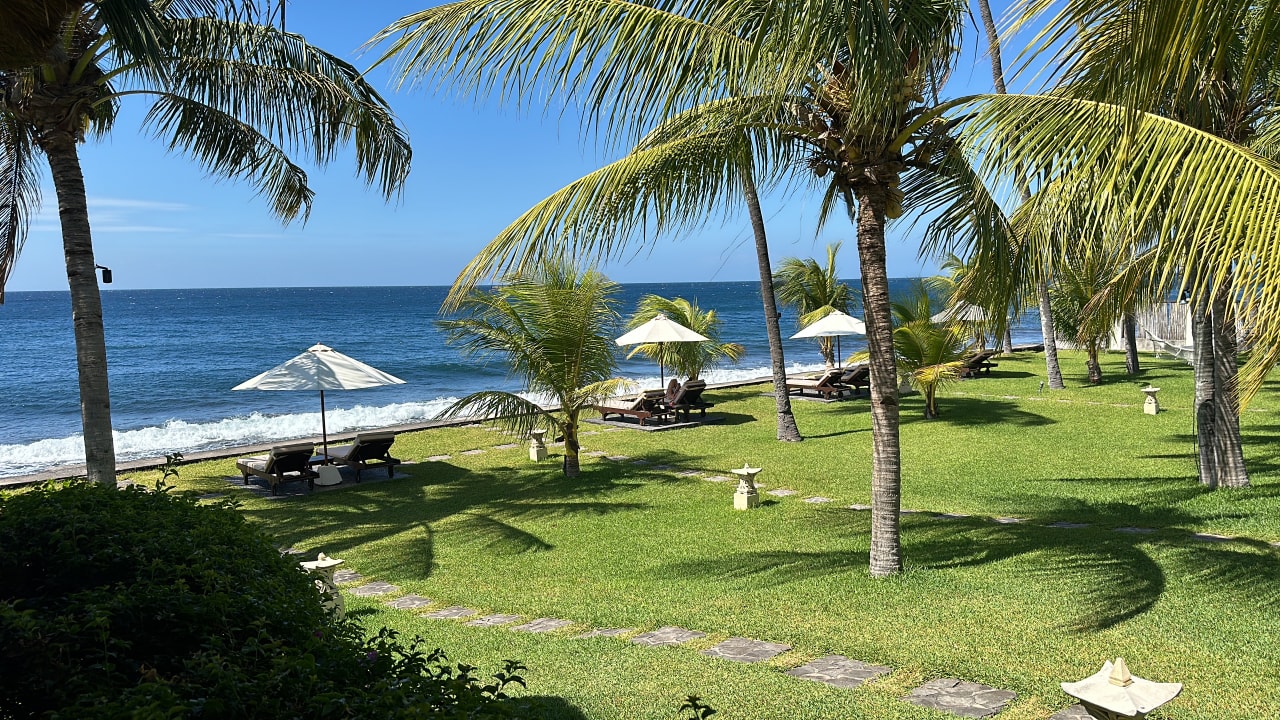 Ausblick Hotel Kubu Indah Dive & Spa Resort