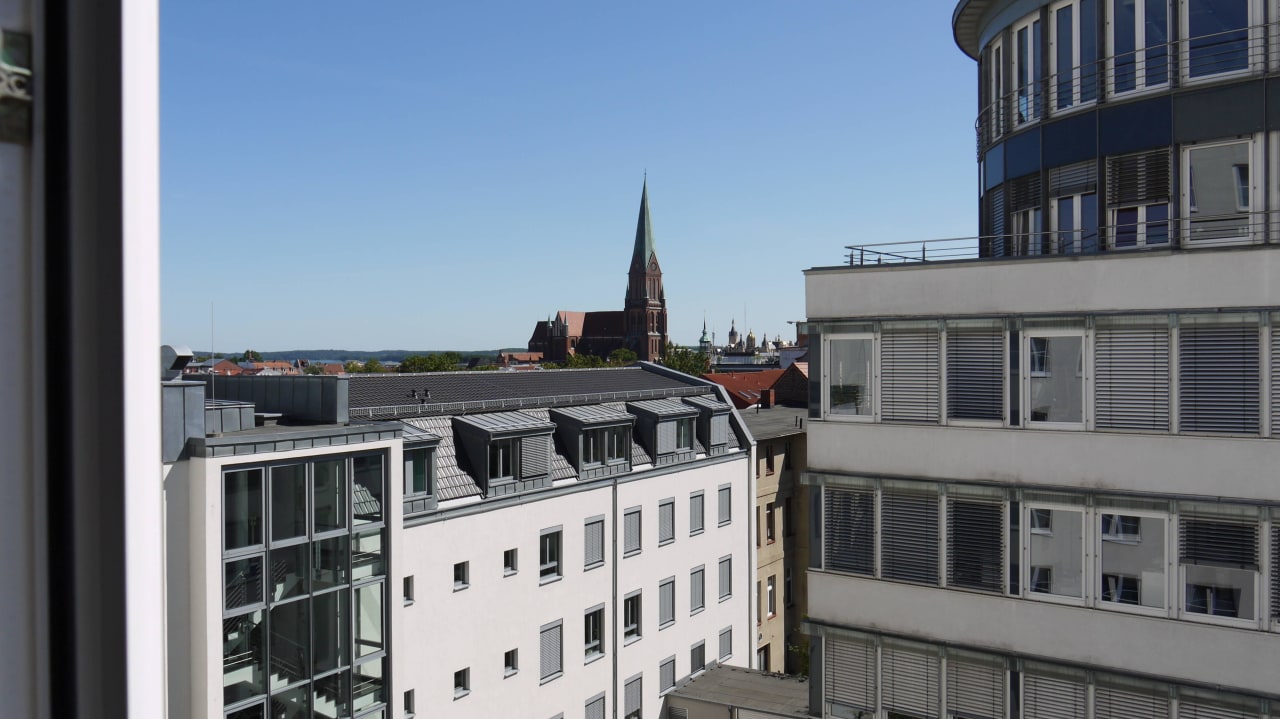 Ausblick IntercityHotel Schwerin