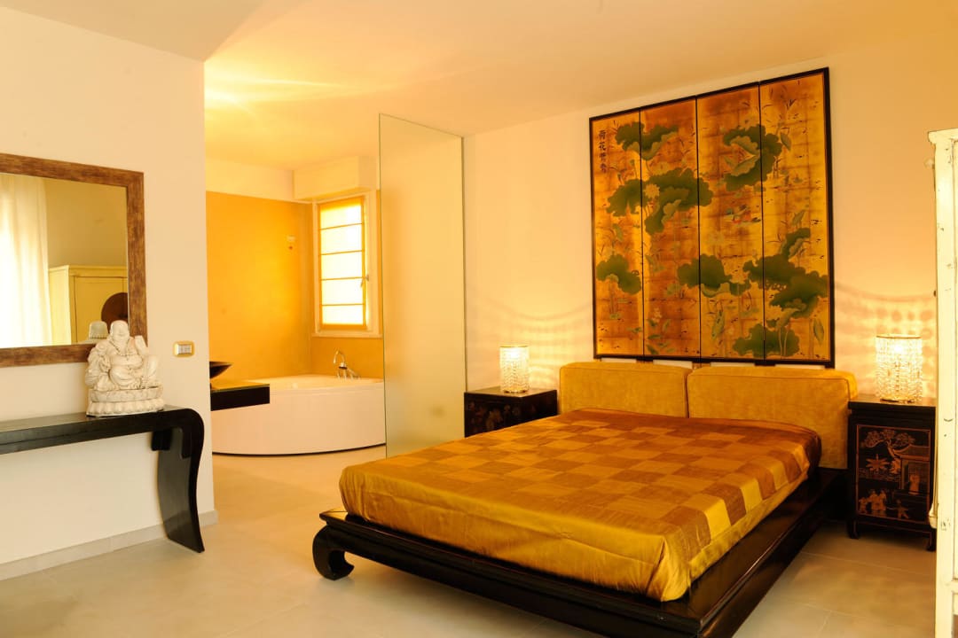 Mini suite con vasca idromassaggio B&B Relais Il Giardino Segreto B&B de Charme