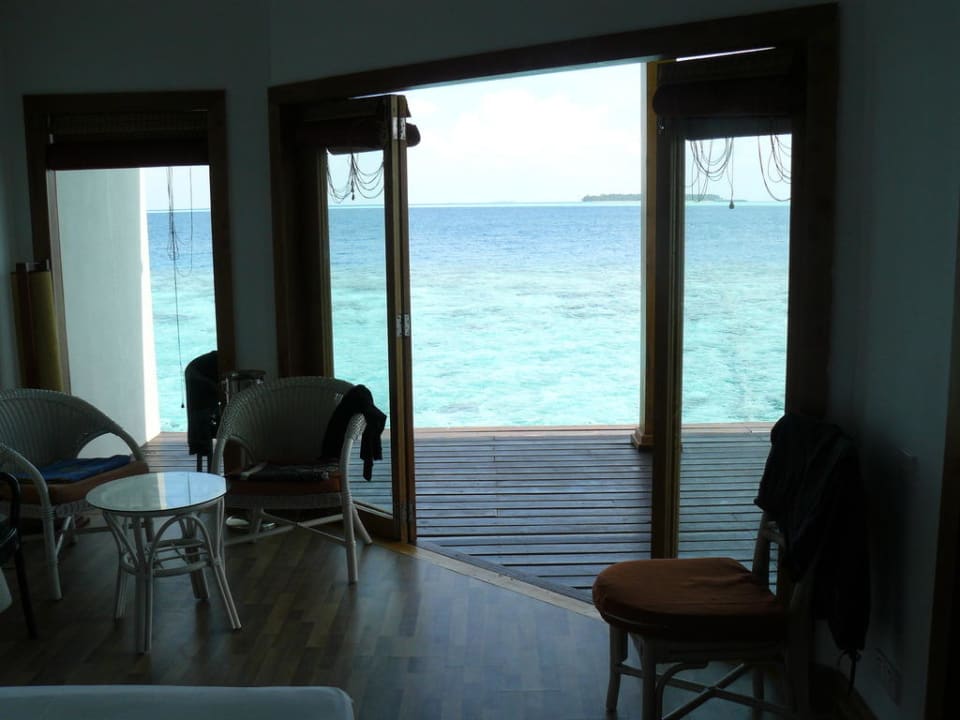 Tolle Terrasse Wasserbungi Nr. 420 Adaaran Club Rannalhi - All Inclusive
