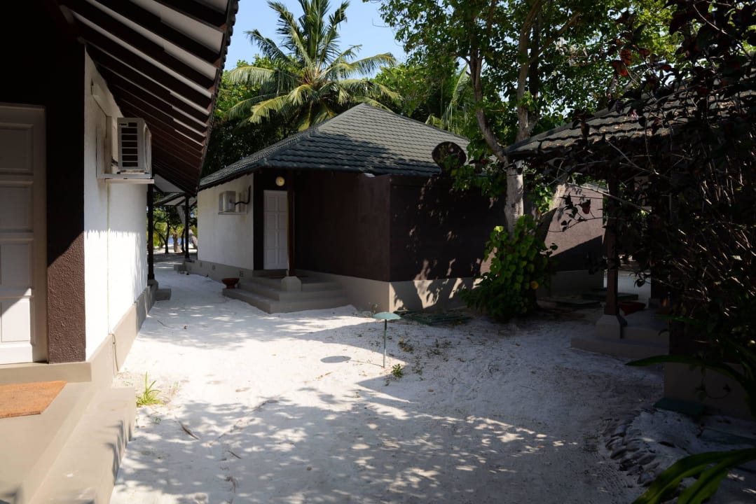 Bungaloweingang Adaaran Select Meedhupparu Island Resort - Premium All Inclusive