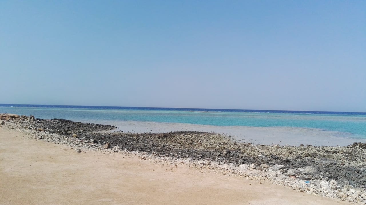 Etwas Abseits vom normalen Strand Coral Beach Hurghada