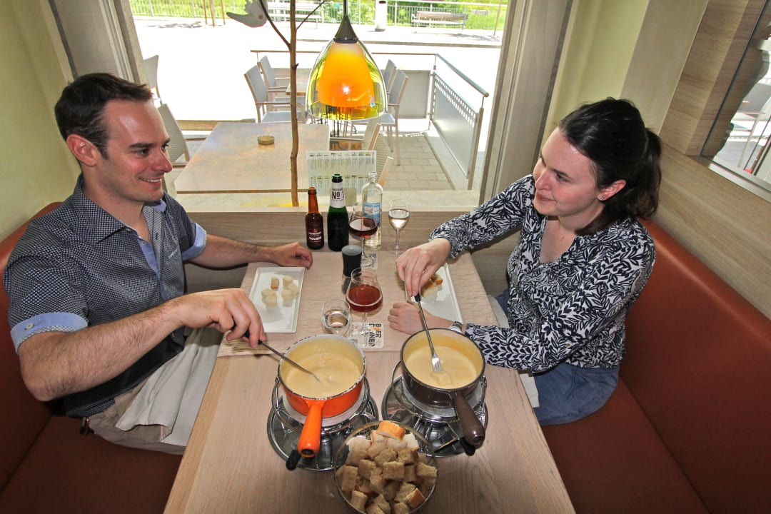 Fondueplausch Restaurant des alpes Fiesch Hotel des alpes Fiesch