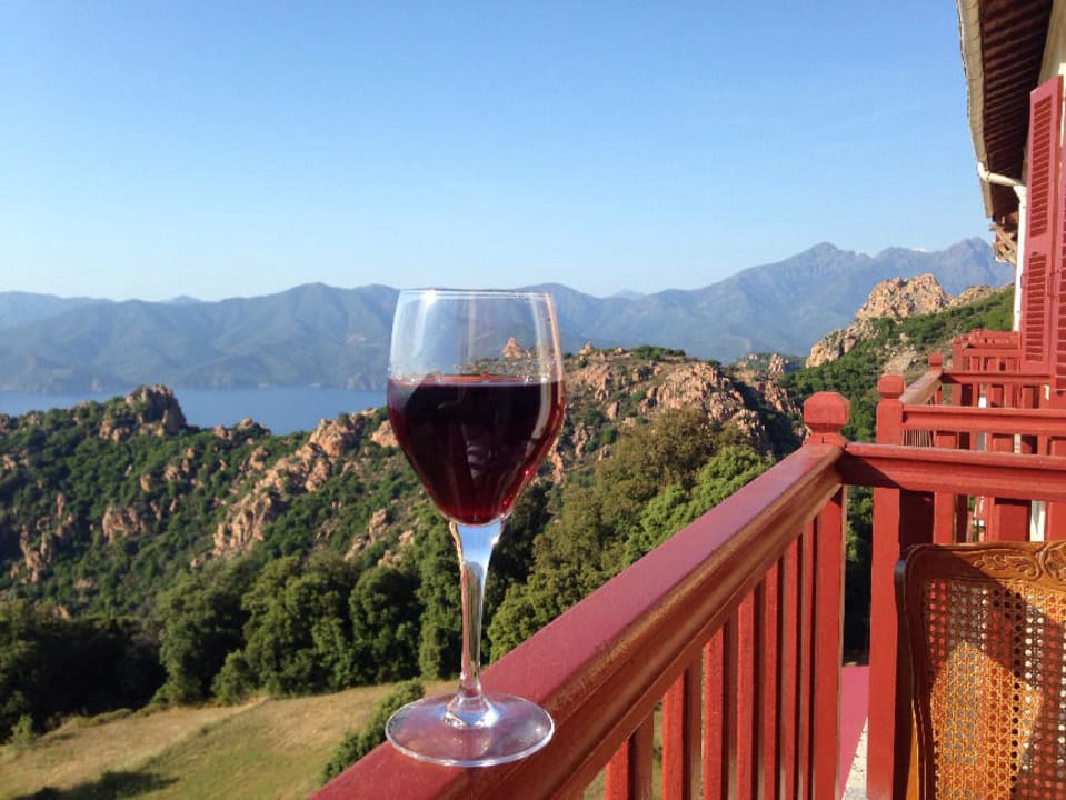 Grandioser Balkonblick Hotel Les Roches Rouges