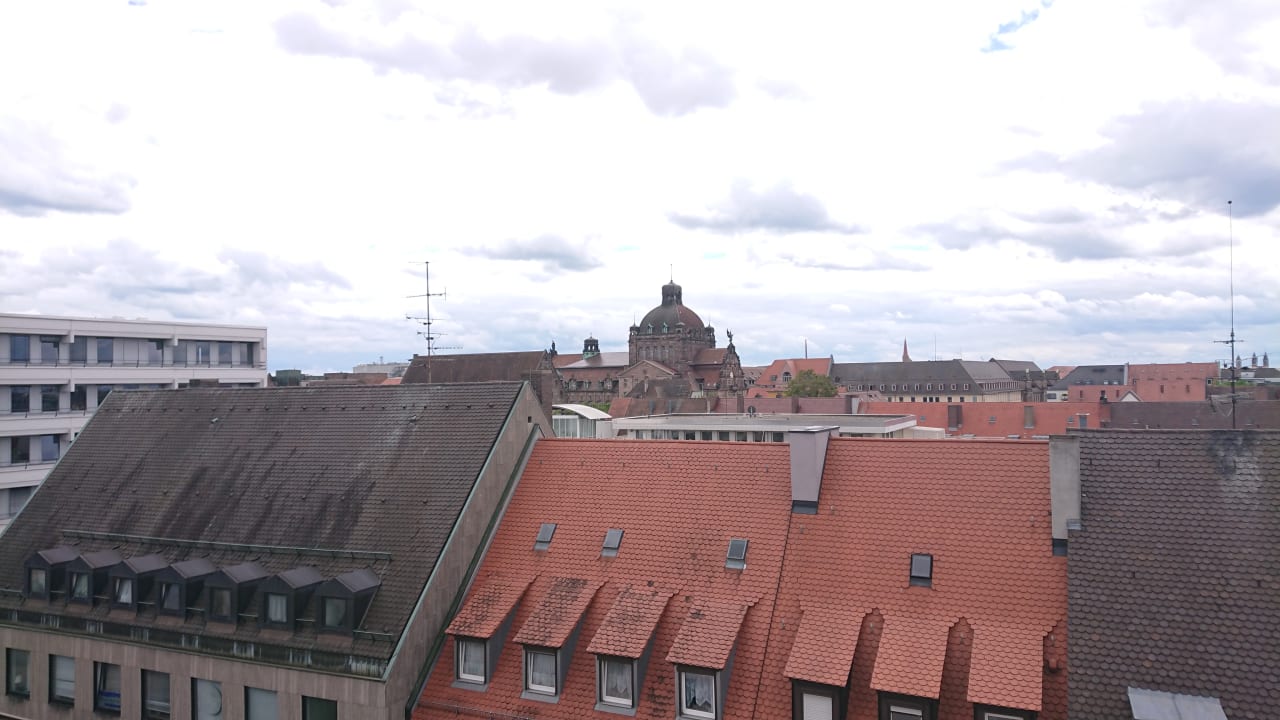 Ausblick Adina Apartment Hotel Nuremberg