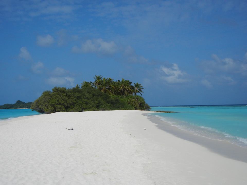 Sandbank mit Blick auf Kuramathi Kuramathi Maldives