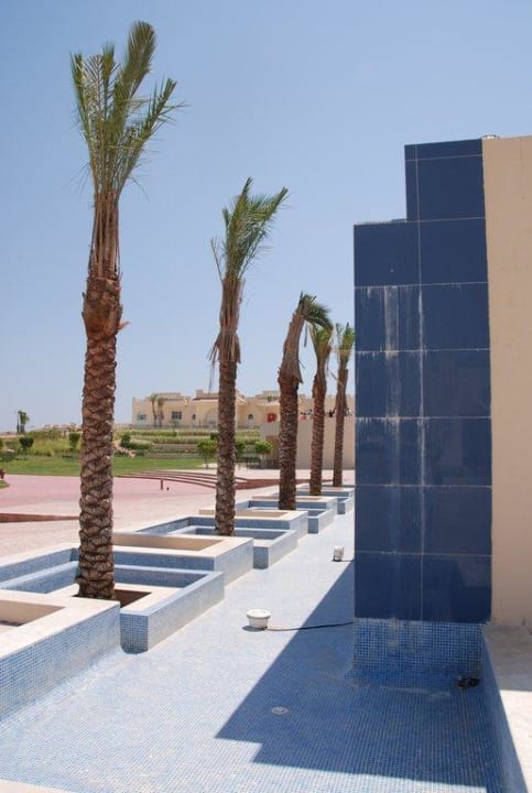 Verkalkter Wasserfall Cleopatra Luxury Resort Makadi Bay